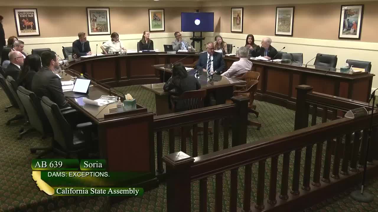 Assembly Standing Committee on Water, Parks, and Wildlife