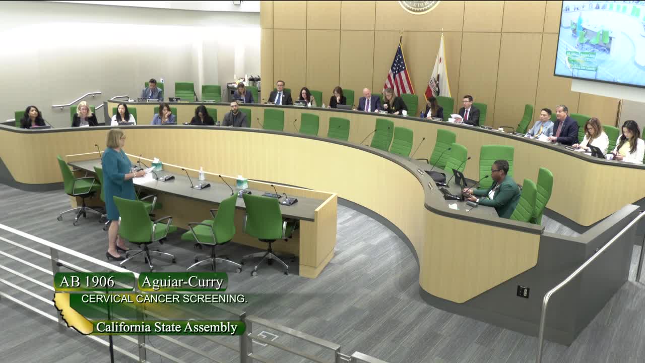 Assembly Standing Committee on Appropriations