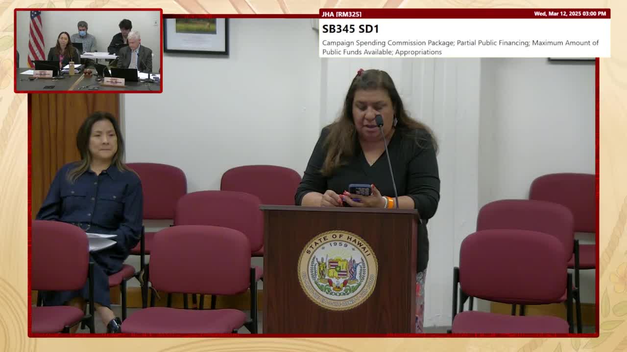 House Standing Committee on Judiciary & Hawaiian Affairs