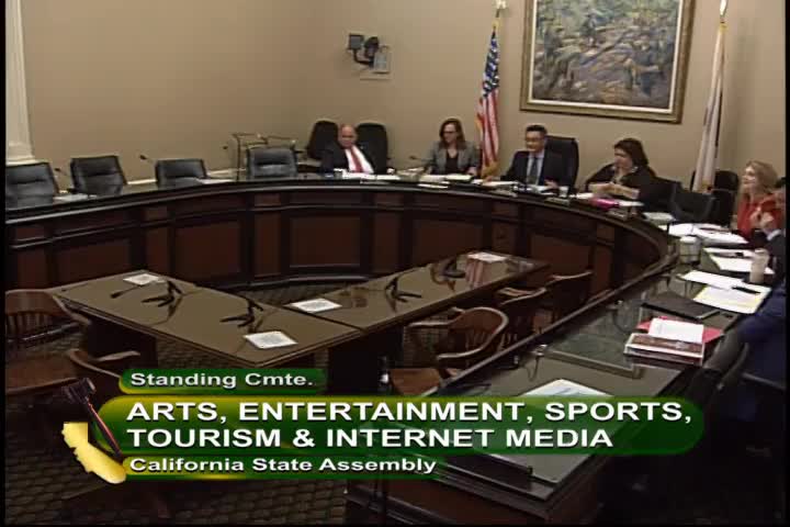 Assembly Standing Committee on Arts, Entertainment, Sports, Tourism, and Internet Media