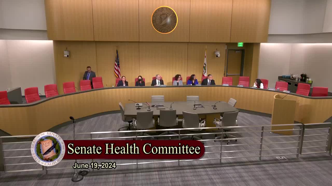 Senate Standing Committee on Health