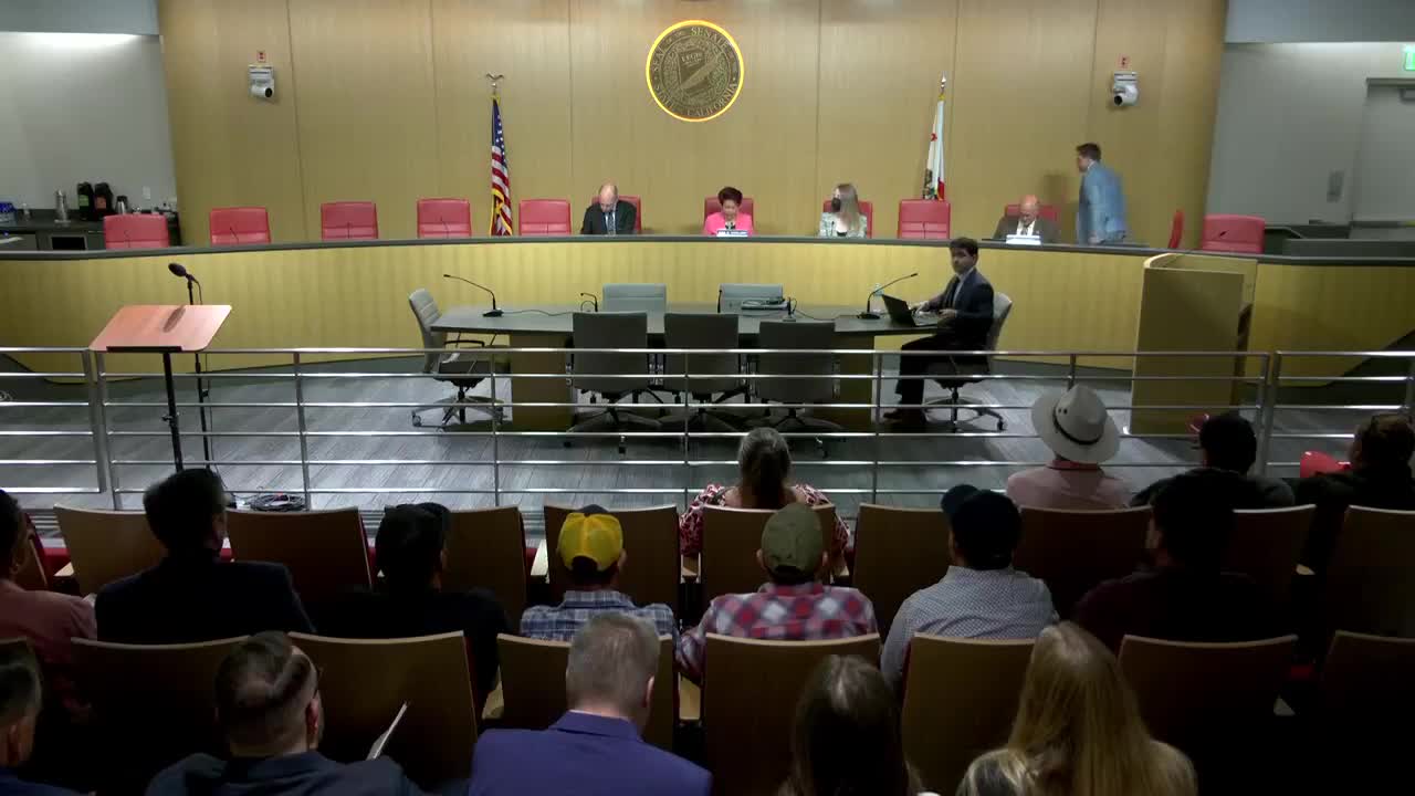 Senate Standing Committee on Appropriations Video