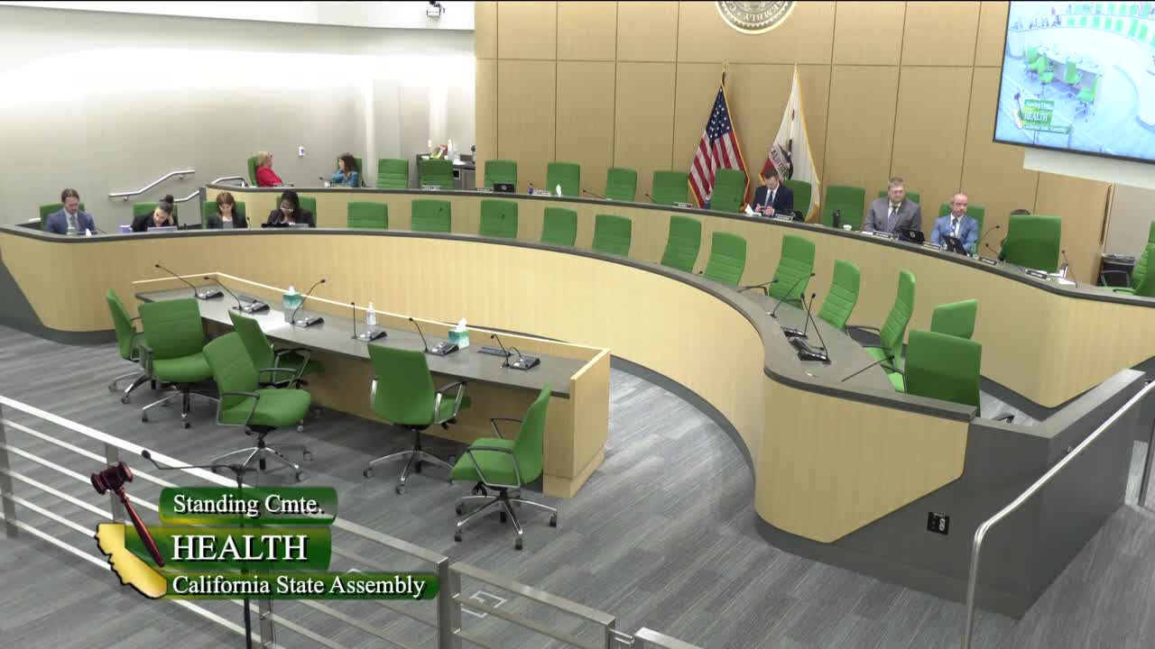 Assembly Standing Committee on Health