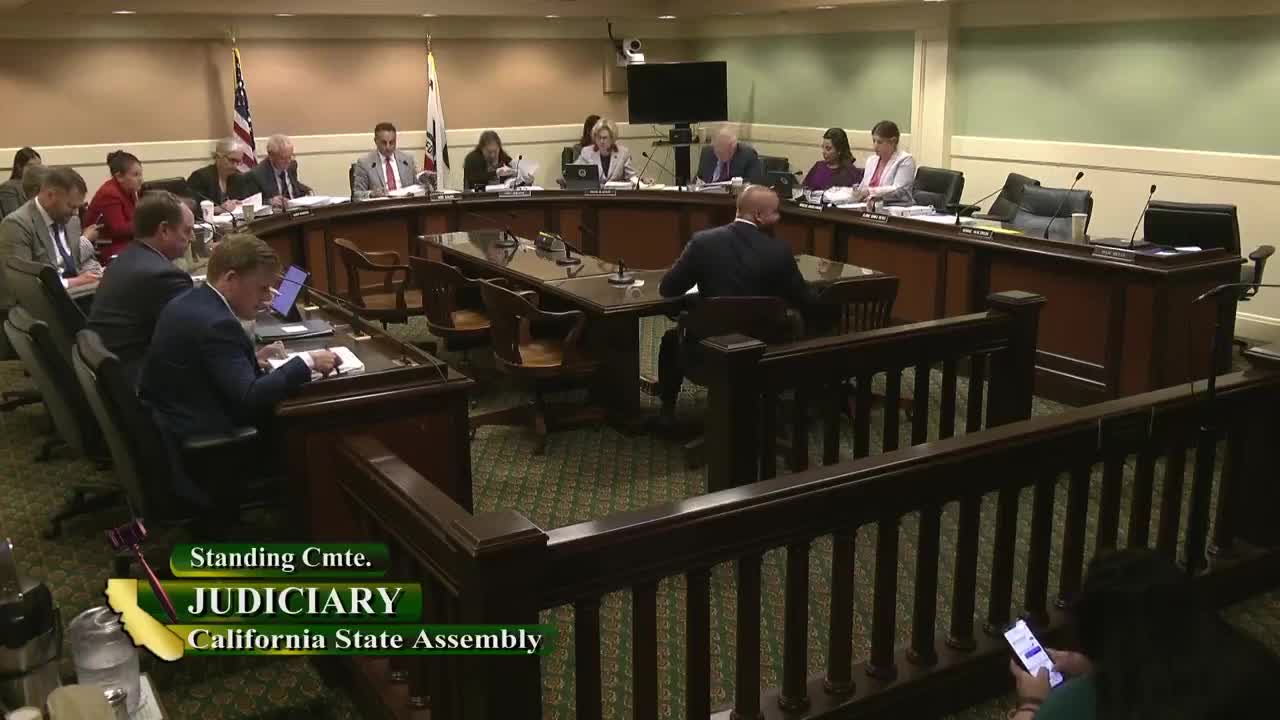 Assembly Standing Committee on Judiciary