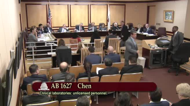 Senate Standing Committee on Business, Professions and Economic Development