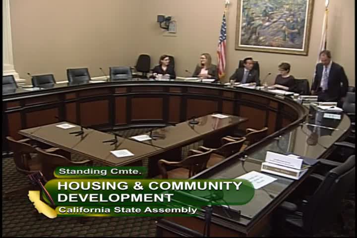 Assembly Standing Committee on Housing and Community Development