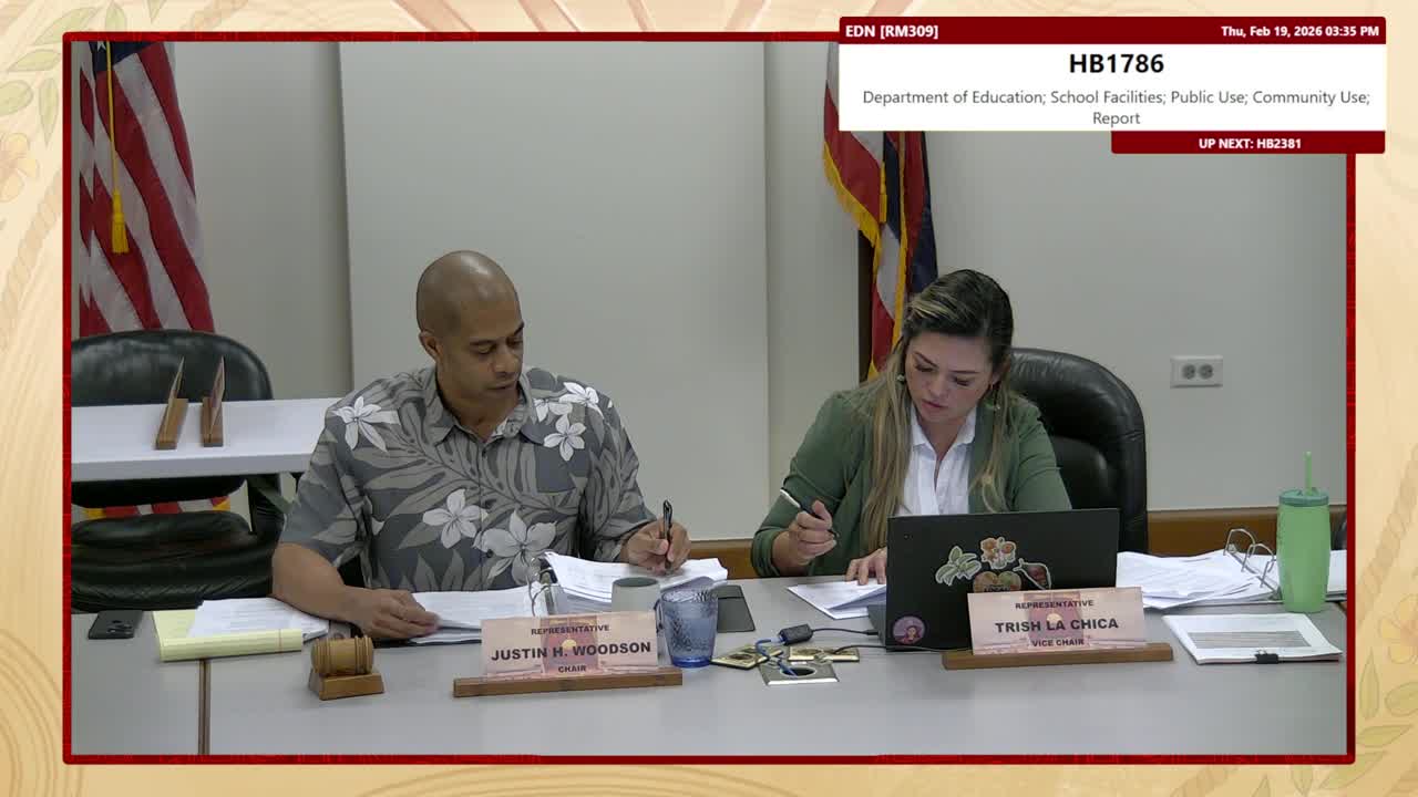 House Standing Committee on Education