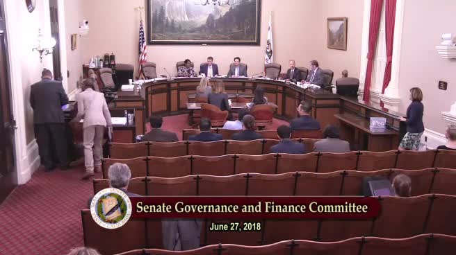 Senate Standing Committee on Governance and Finance
