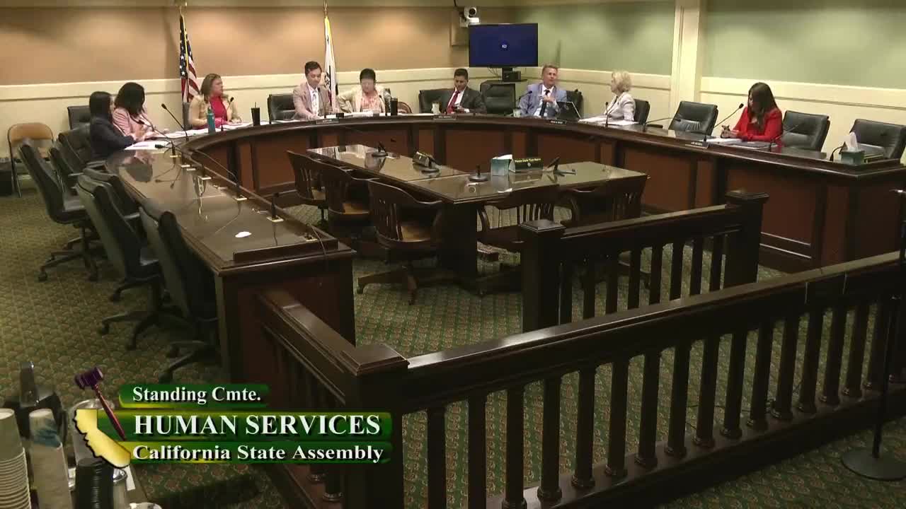 Assembly Standing Committee on Human Services