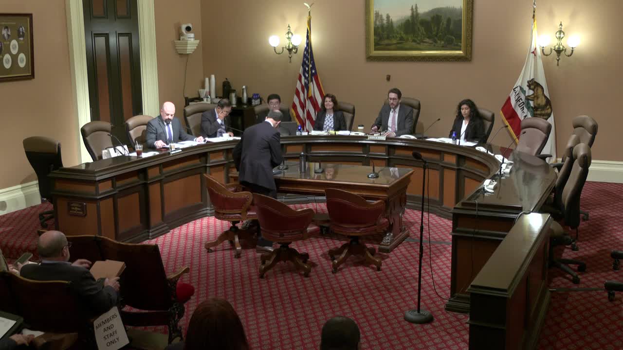 Senate Standing Committee on Elections and Constitutional Amendments
