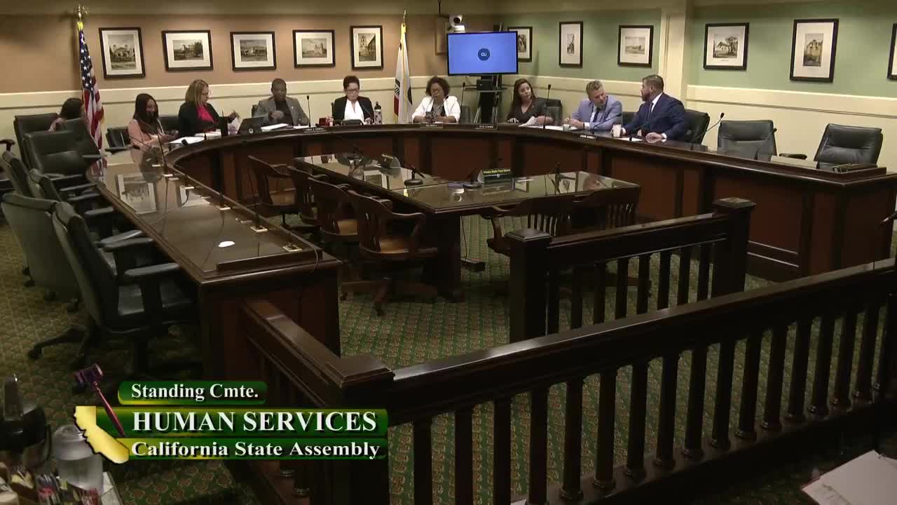 Assembly Standing Committee on Human Services