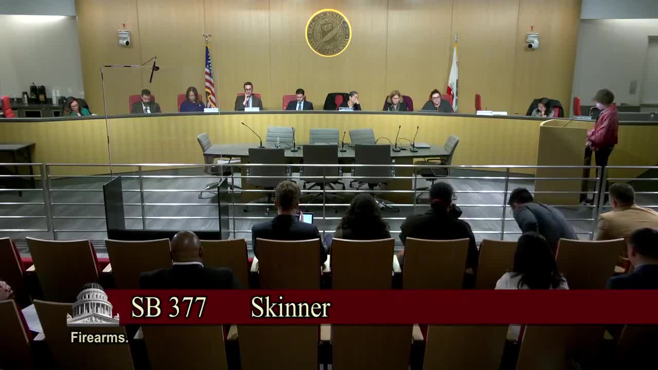 Senate Standing Committee on Public Safety
