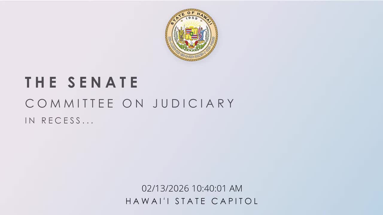 Senate Standing Committee on Judiciary