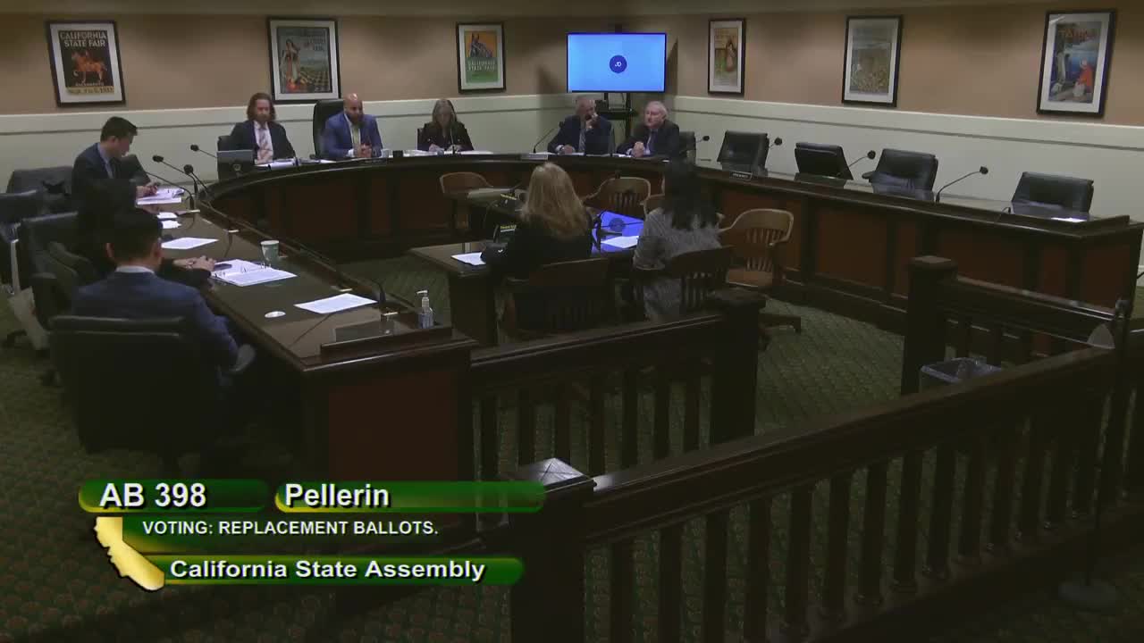 Assembly Standing Committee on Elections