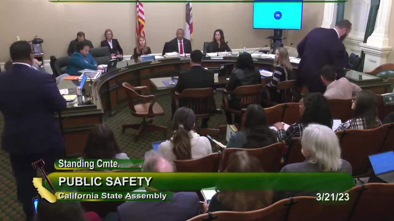 Assembly Standing Committee on Public Safety