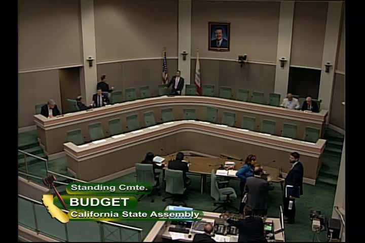 Assembly Standing Committee on Budget