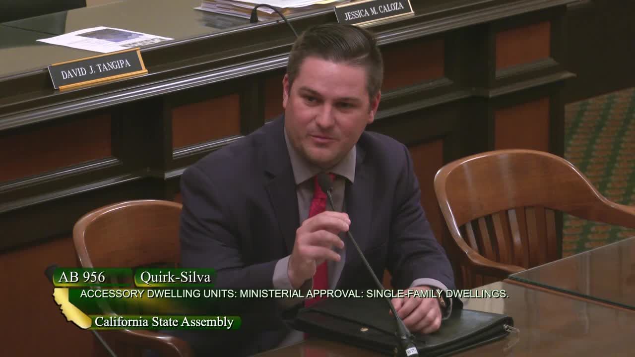 Assembly Standing Committee on Housing and Community Development