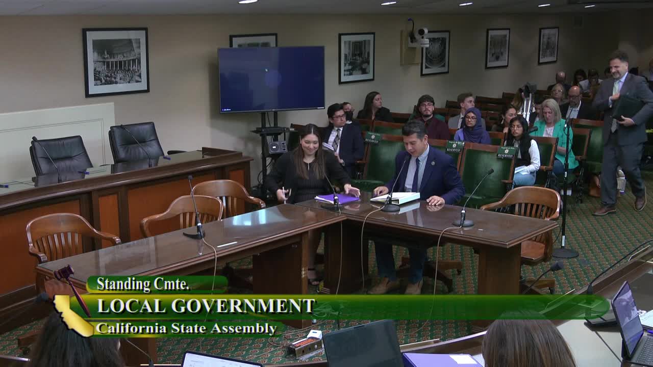 Assembly Standing Committee on Local Government