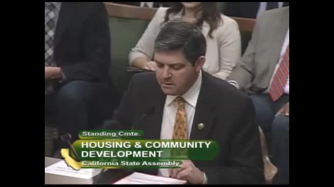 Assembly Standing Committee on Housing and Community Development