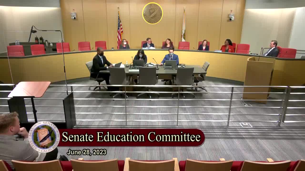 Senate Standing Committee on Education