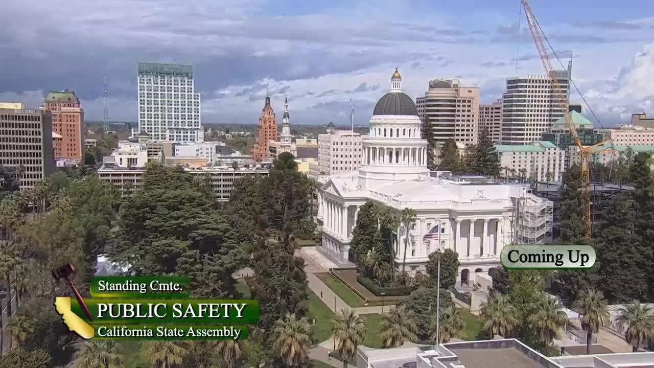 Assembly Standing Committee on Public Safety Video