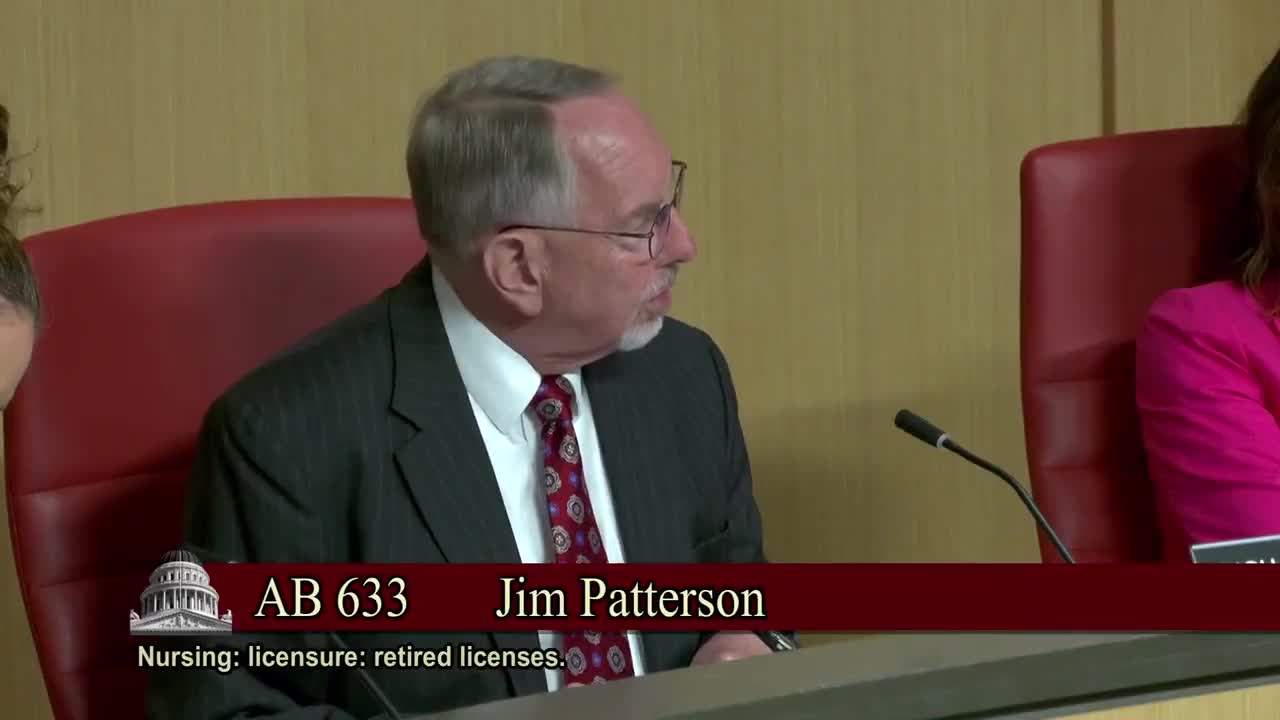 Senate Standing Committee on Business, Professions and Economic Development
