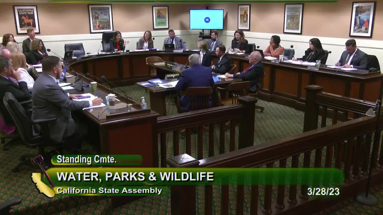 Assembly Standing Committee on Water, Parks, and Wildlife