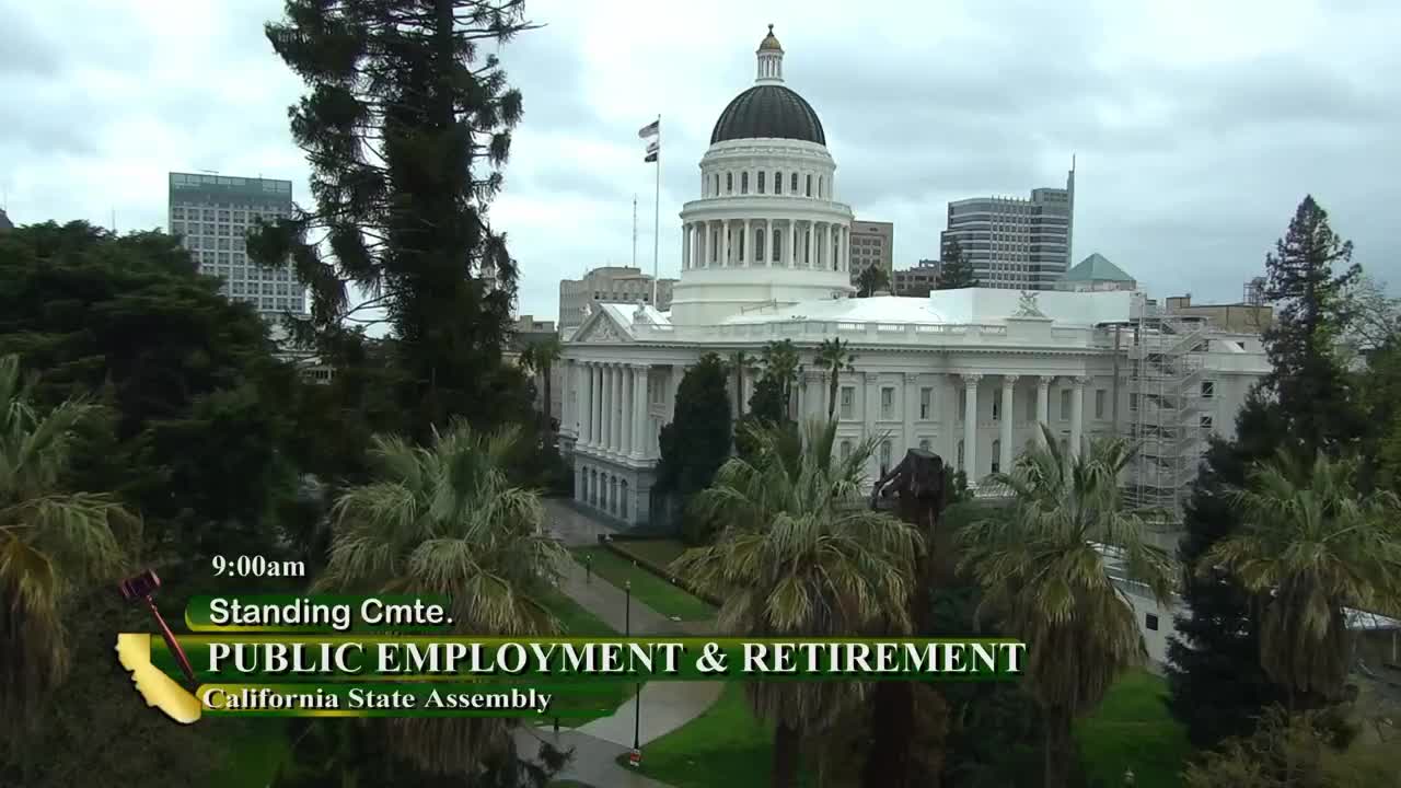 Assembly Standing Committee on Public Employment and Retirement