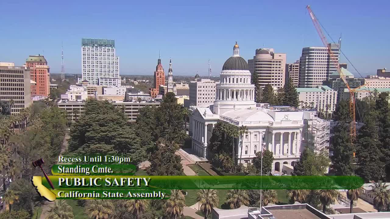 Assembly Standing Committee on Public Safety