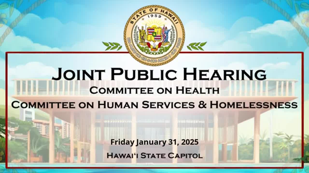 House Standing Committee on Health