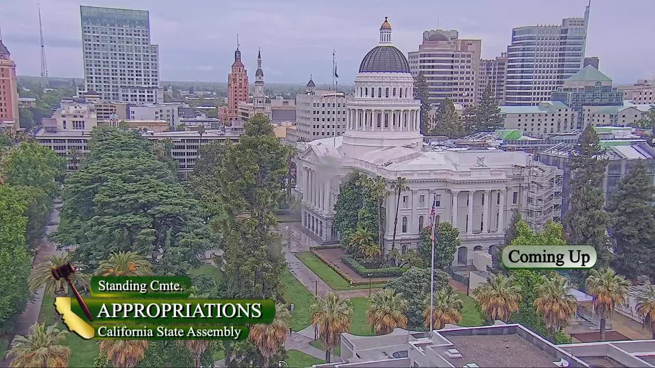 Assembly Standing Committee on Appropriations