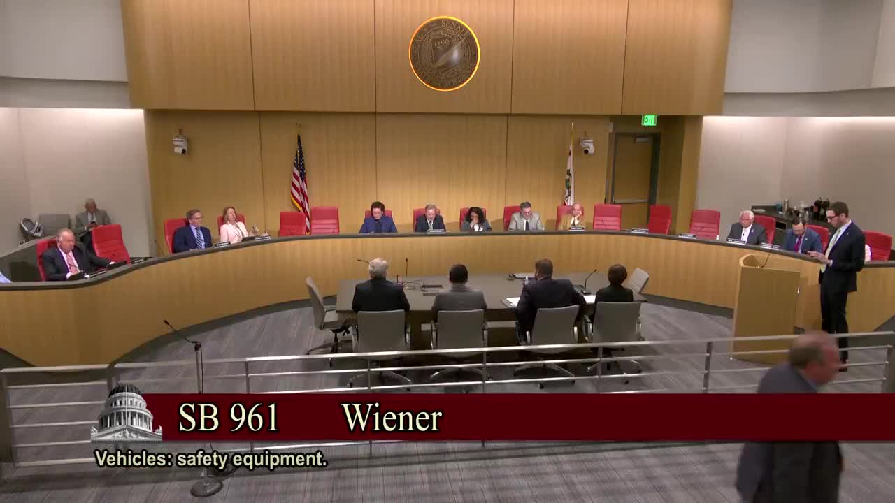 Senate Standing Committee on Transportation