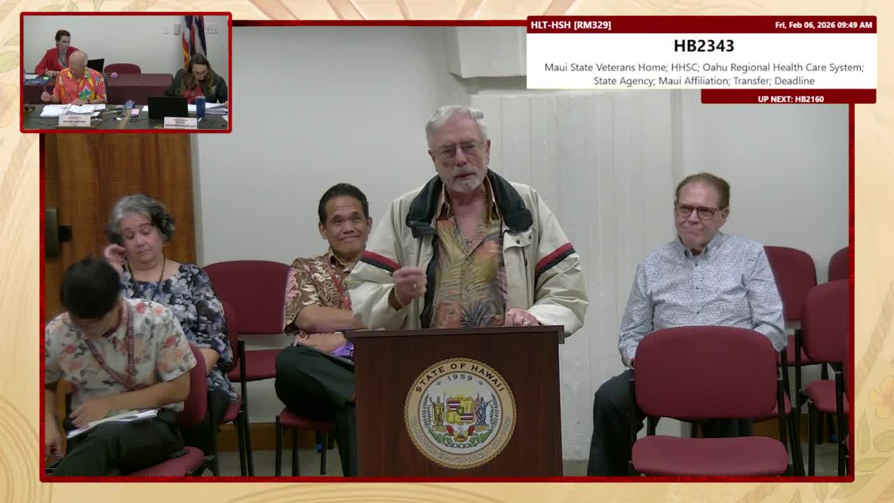 House Standing Committee on Health
