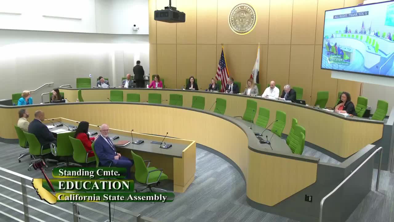 Assembly Standing Committee on Education