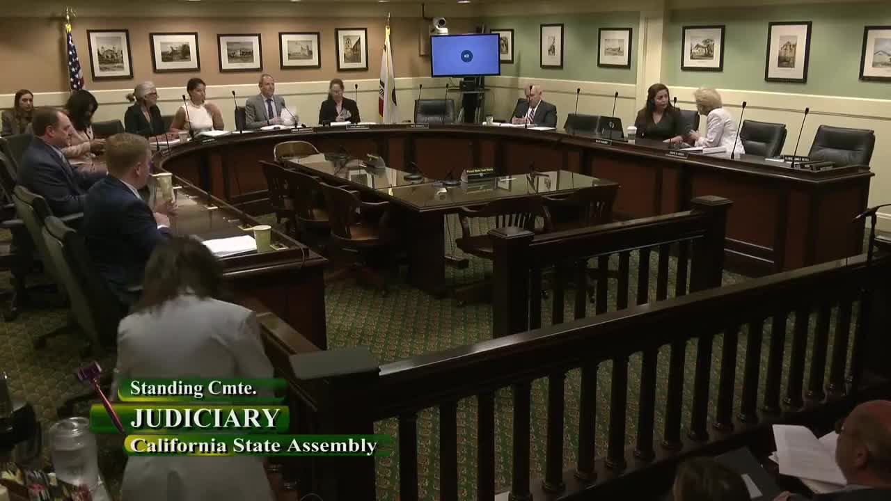 Assembly Standing Committee on Judiciary
