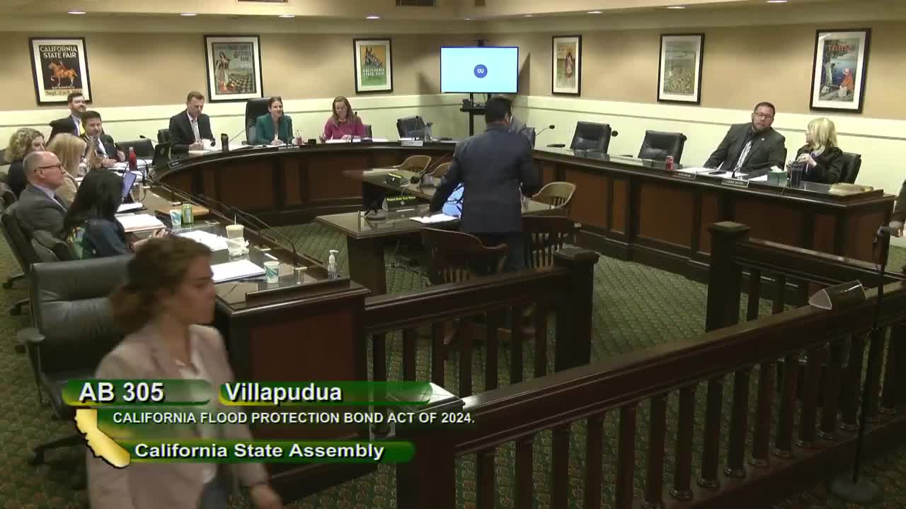 Assembly Standing Committee on Water, Parks, and Wildlife