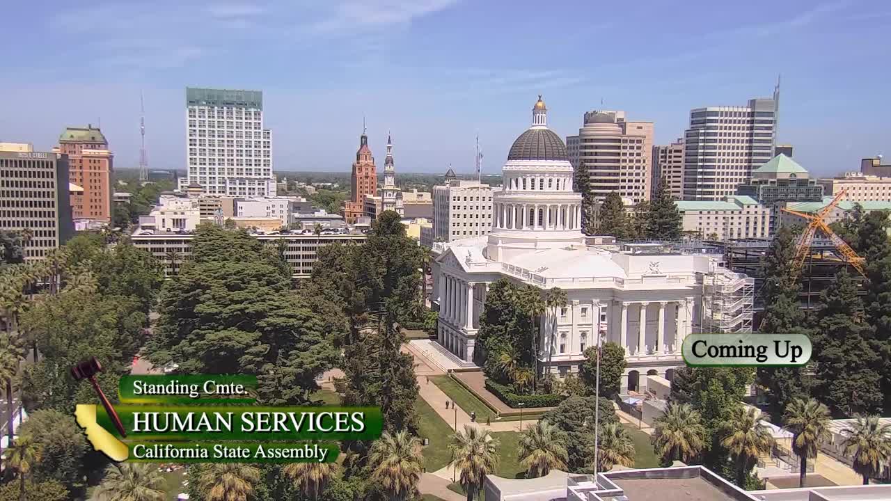 Assembly Standing Committee on Human Services Video