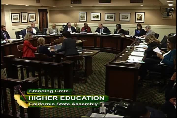 Assembly Standing Committee on Higher Education