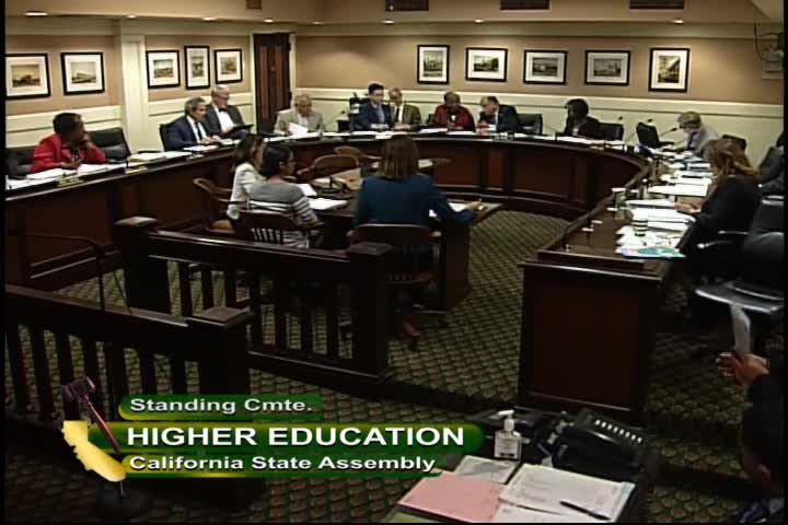 Assembly Standing Committee on Higher Education