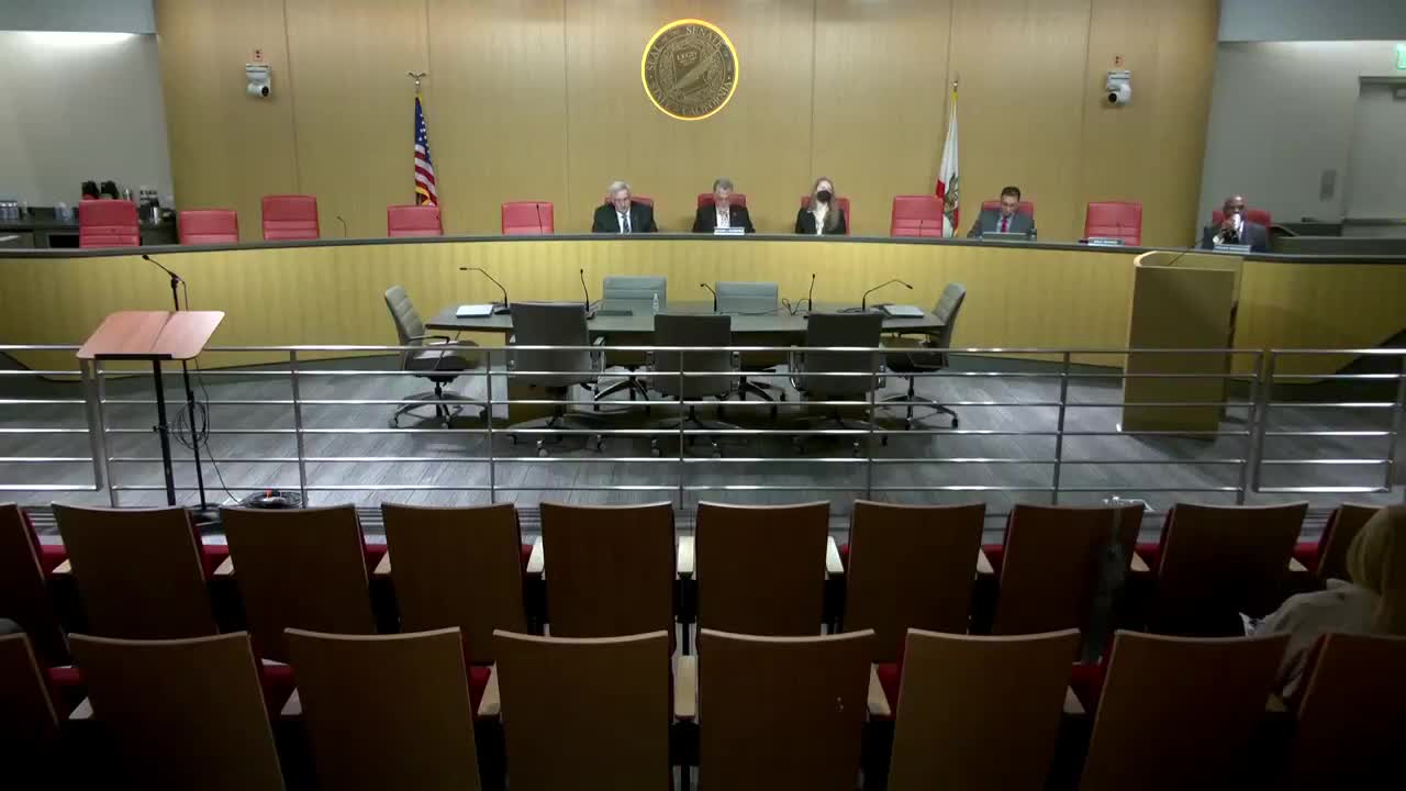 Senate Standing Committee on Appropriations