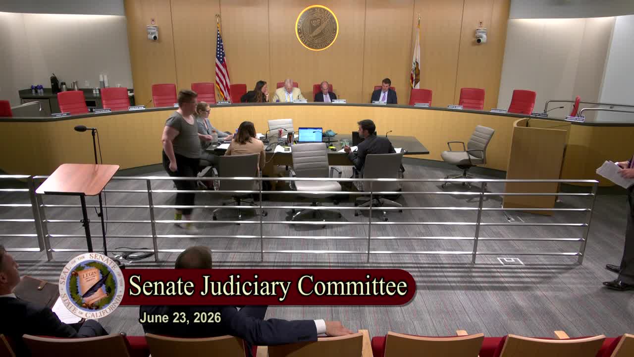 Senate Standing Committee on Judiciary