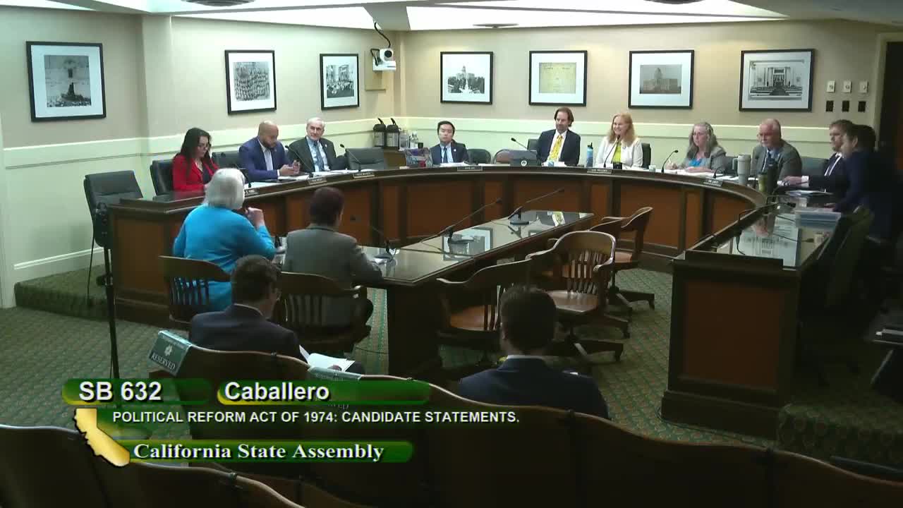 Assembly Standing Committee on Elections