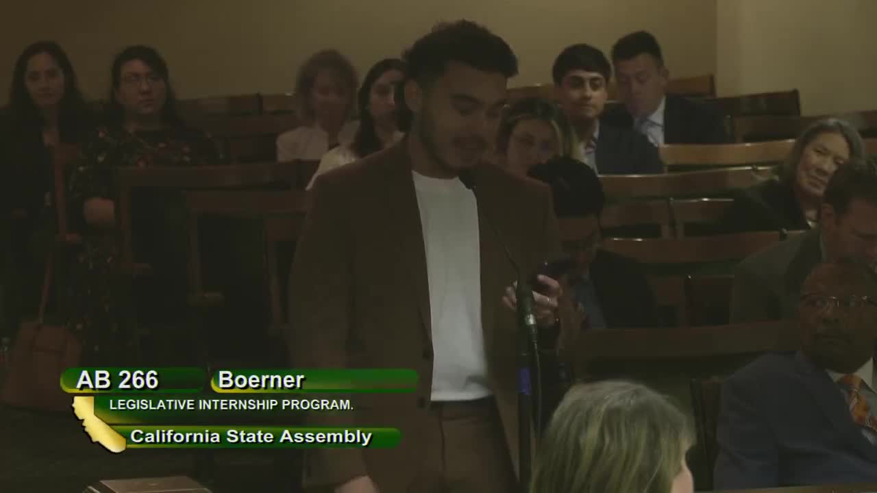 Assembly Standing Committee on Higher Education