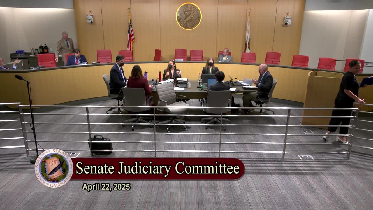 Senate Standing Committee on Judiciary