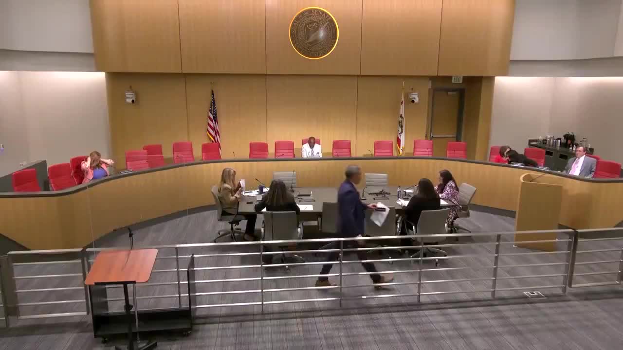 Senate Standing Committee on Energy, Utilities and Communications