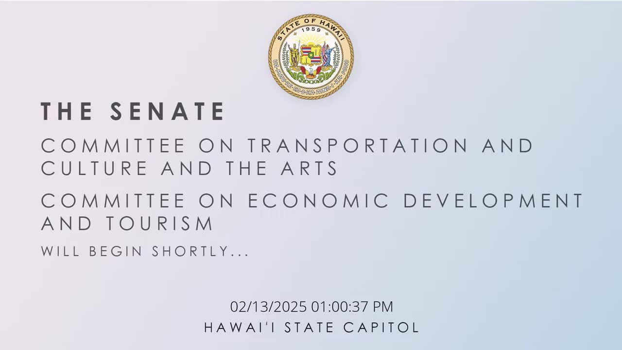 Senate Standing Committee on Agriculture and Environment