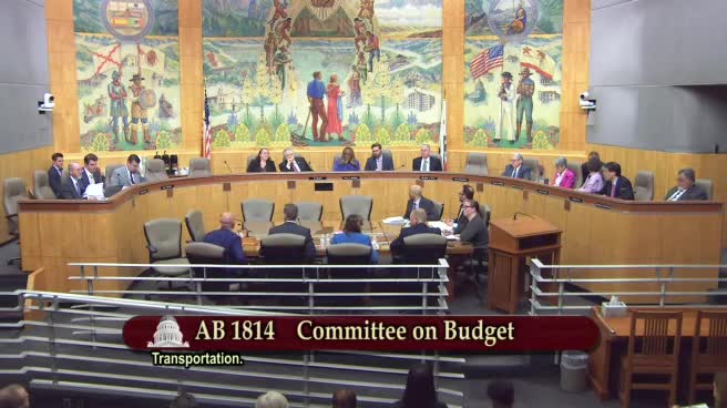 Senate Standing Committee on Budget and Fiscal Review