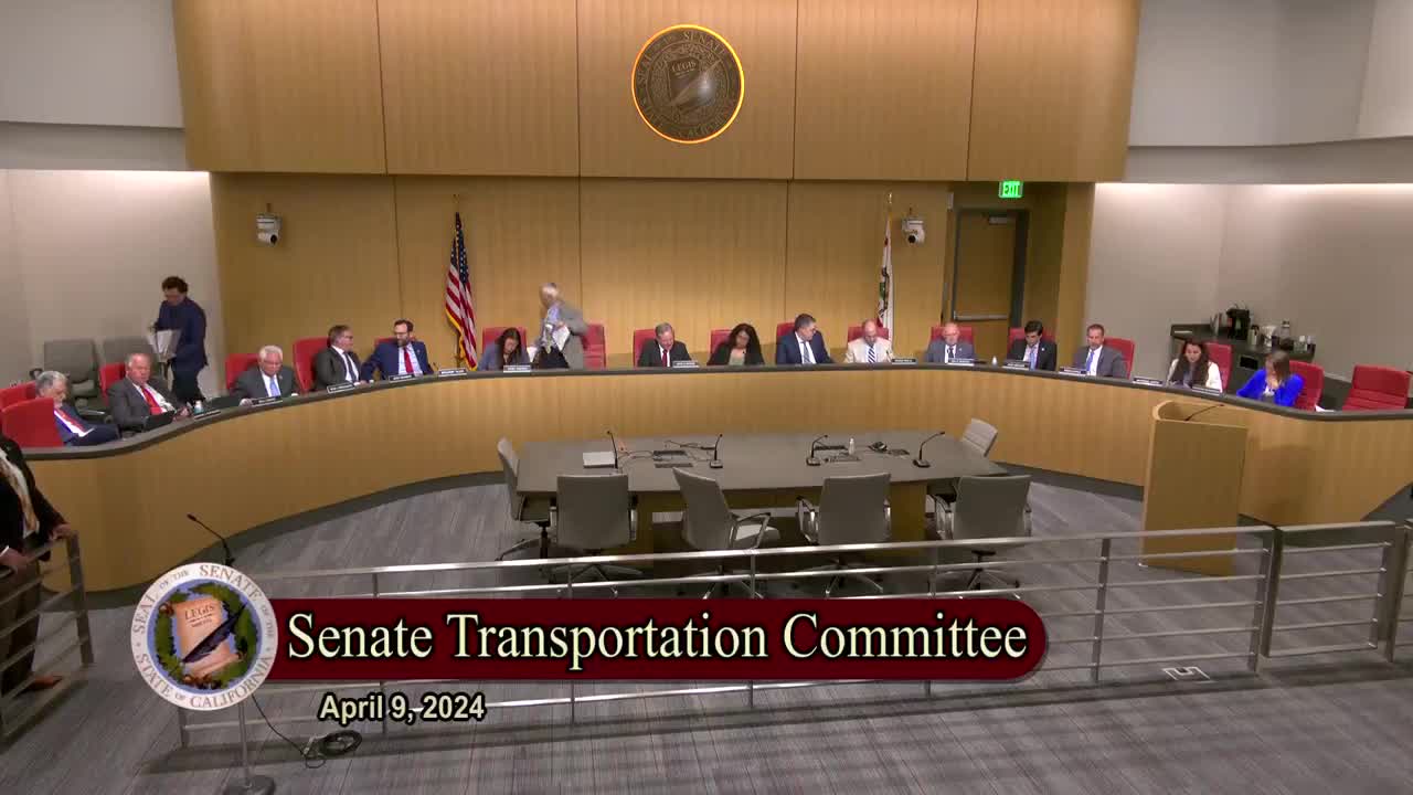 Senate Standing Committee on Transportation