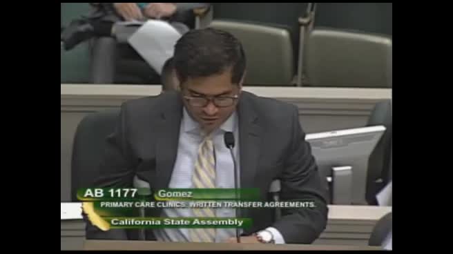 Assembly Standing Committee on Health