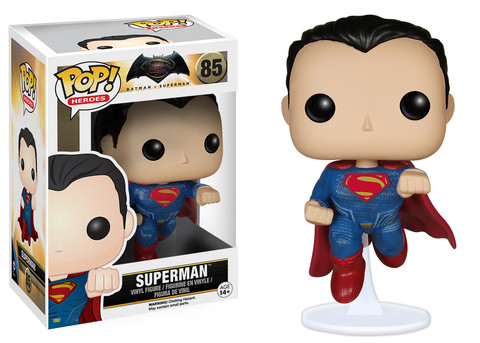 flying superman funko pop